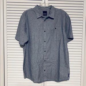 NWT Men’s Prana Jaffra Short Sleeve Shirt Size XL